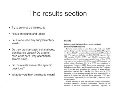 result analysis|Library Guides: Research Paper Writing: 6. Results / Analysis.